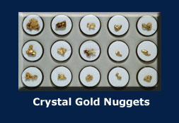 Crystal Gold Nuggets