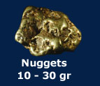 Nuggets 10 - 30 gr